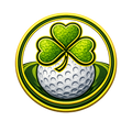 Flipp Golf Signature Clover Sticker – 3"